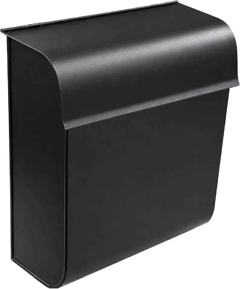 NACH Mailboxes for Outside Wall Mount, 12 x 4.5 x 10 inch, Copper Mail Box Wall Mounted, Waterproof Mailbox for Door - The Dominion Mailbox