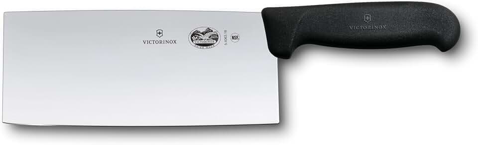 Victorinox Fibrox 7 in Chinese Cleaver - Swiss Made Butcher Chef Knife
