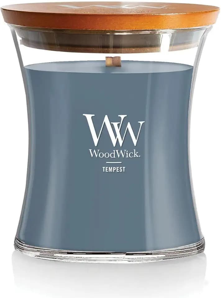 WoodWick Tempest Scented Candle, Crackling Wick, 9.7oz