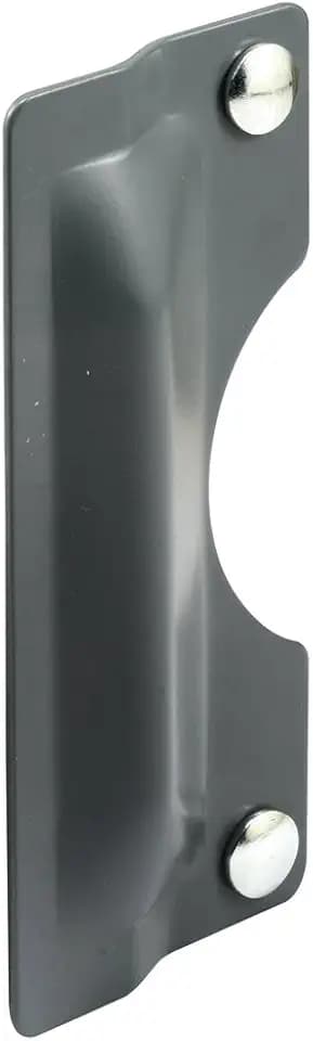 Prime-Line U 9500 Latch Guard Plate Cover, Gray, Single Pack
