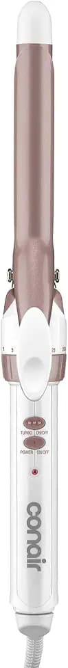 Conair Curling Iron, Double Ceramic, 3/4-in. Width, White/Rose Gold