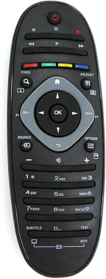 Ersatz TV Fernbedienung passend für Philips 242254990362 | 2422 549 90362