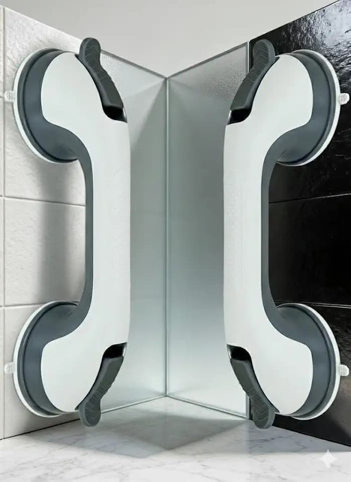 Shower Handles for Elderly Suction Grab Bars for Bathtubs Bathtub Rails