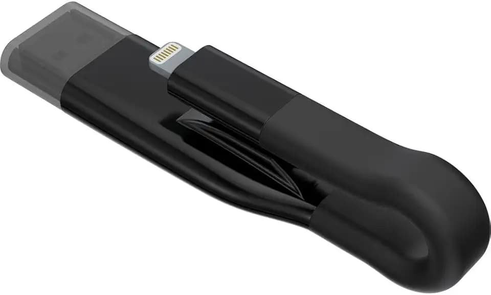 Emtec - Flash-Laufwerk Lightning-Stick iCobra2 USB 3.0 32 GB EMTEC, Thumb Drive USB-Speichererweiterung kompatibel mit iPhone/iPad/Computer (Apple MFI-zertifiziert)