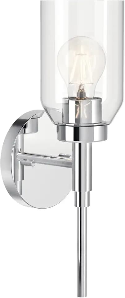 Kichler Madden 1-Light Bathroom Wall Light, Chrome