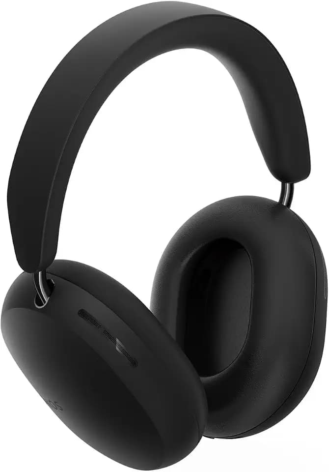 Sonos Ace - Kabelloser Bluetooth-Kopfhörer mit Geräuschunterdrückung - Bis zu 30 Stunden Akkulaufzeit - Spatial 3D Audio - Dynamic Head Tracking - Schwarz