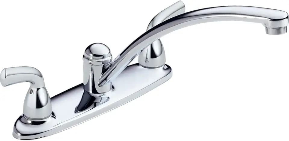 DELTA FAUCET B2310LF Deck-Mount, 9.25 x 10.63 x 9.25 inches, Chrome