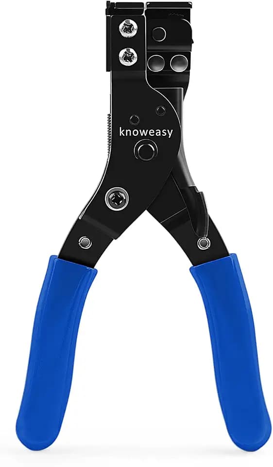 Knoweasy Cable Tie Gun, Flush Cut Tool, for Cable Management, Cable Ties
