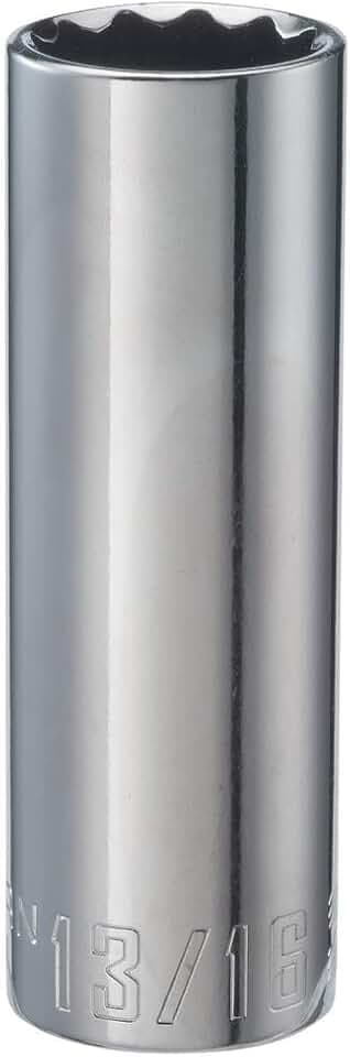 CRAFTSMAN Deep Socket, SAE, 1/2-Inch Drive, 13/16-Inch, 12-Point (CMMT47527)