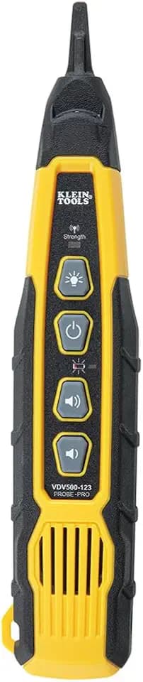 Klein Tools VDV500-123 Wire Tracer Tracing Probe with LED Work Light for Ethernet, Internet, Telephone, Speaker, Coax, Video, and Data Cables RJ45, RJ11, RJ12