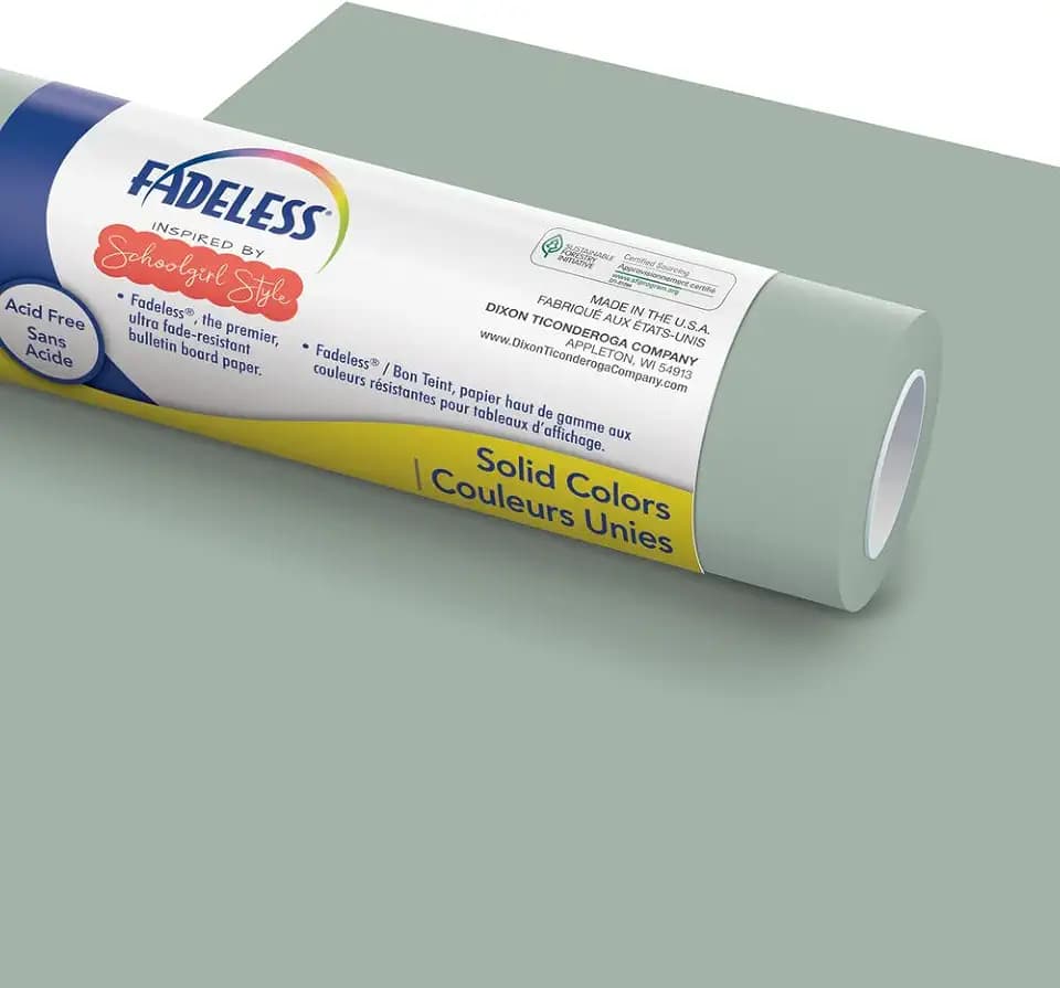 Fadeless Schoolgirl Style Bulletin Board Paper, Fade Resistant