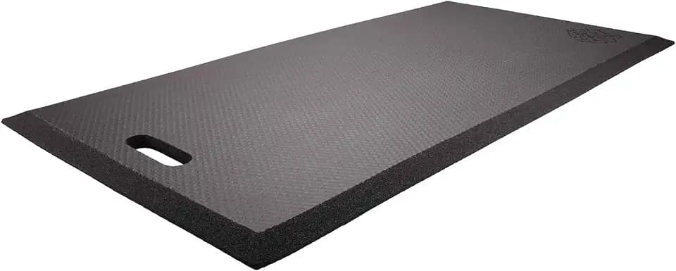 Ergodyne ProFlex 391 Kneeling Pad, Lightweight Kneeling Mat, Thin Foam Knee Cushion, XL, 18" x 36" x 0.5", Black