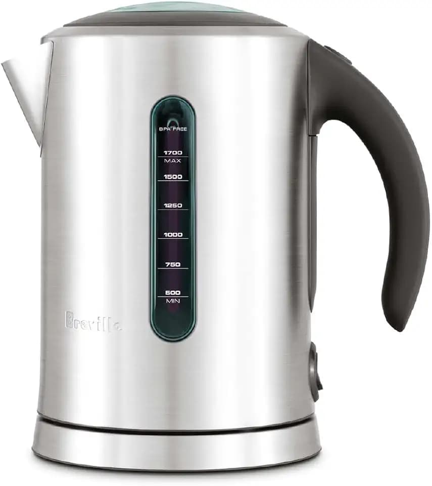 Breville BKE700BSS Soft Top Pure Hot Water Kettle, Brushed Stainless Steel
