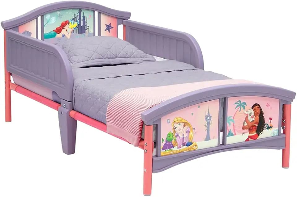 Delta Children Plastic Toddler Bed, Disney Princess
