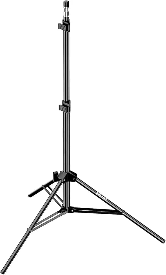 EMART 210cm Lichtstativ Stabil Lampenstativ 5 kg Traglast Licht Stativ-1Pcs