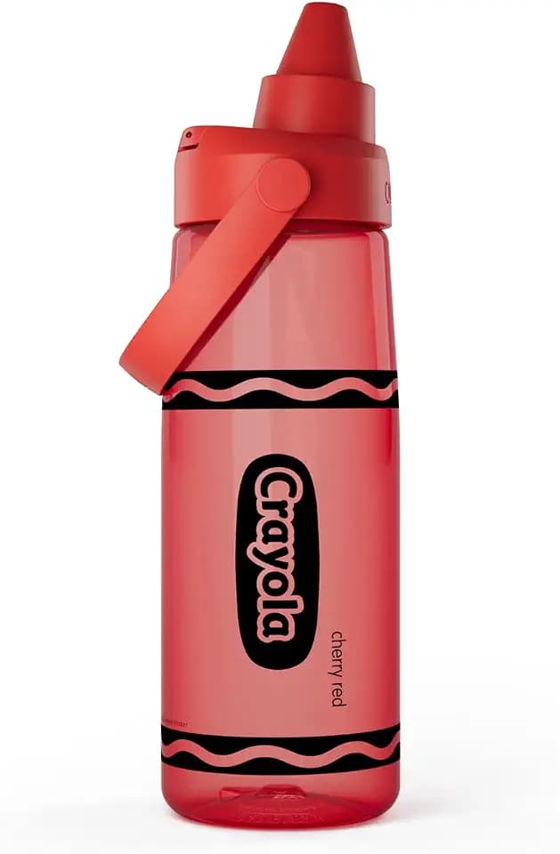 CamelBak Crayola Chug Water Bottle 25oz, Cherry Red