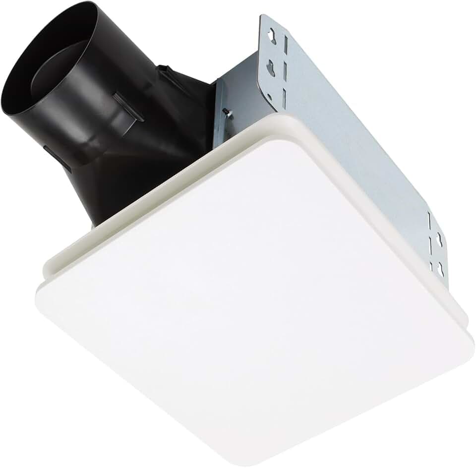 Broan-NuTone Bathroom Exhaust Fan Easy Retrofit without Attic Access, Quiet 1.5 Sones, Effective Ventilation at 80 CFM ENERGY STAR Certified Moisture and Odor Control
