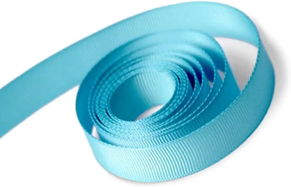 Papillon Grosgrain Ribbon Turquoise 7/8" Wide X 100 Yards