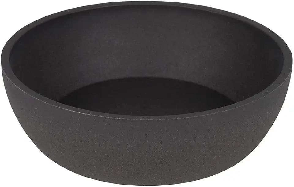 District 70-5344 - Bamboo Hundenapf - Dunkelgrau - Medium: 17, 5 x 17, 5 x 5, 8 cm (1.000 ml)