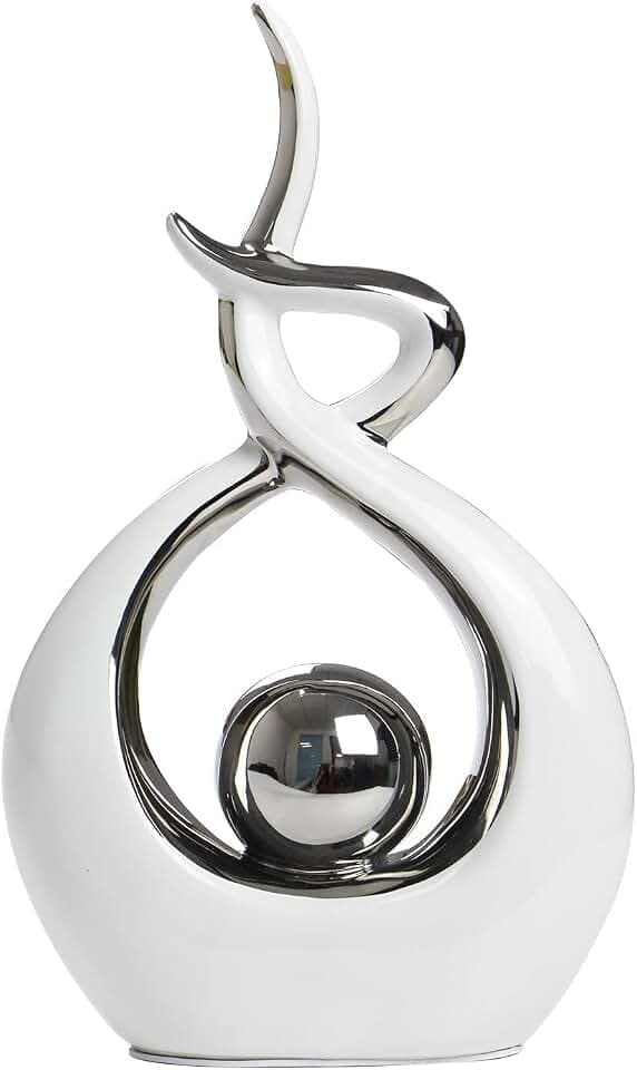 Norrclp Home Decor Modern Abstract Art Ceramic Statue Table Decorations