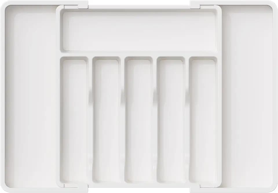 Lifewit Extra Large Silverware Drawer Organizer, Expandable Utensil Tray