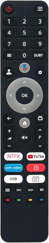 Universal Sprachfernbedienung Passend für OK Saba Peaq TV OTV 32GH-5023C
