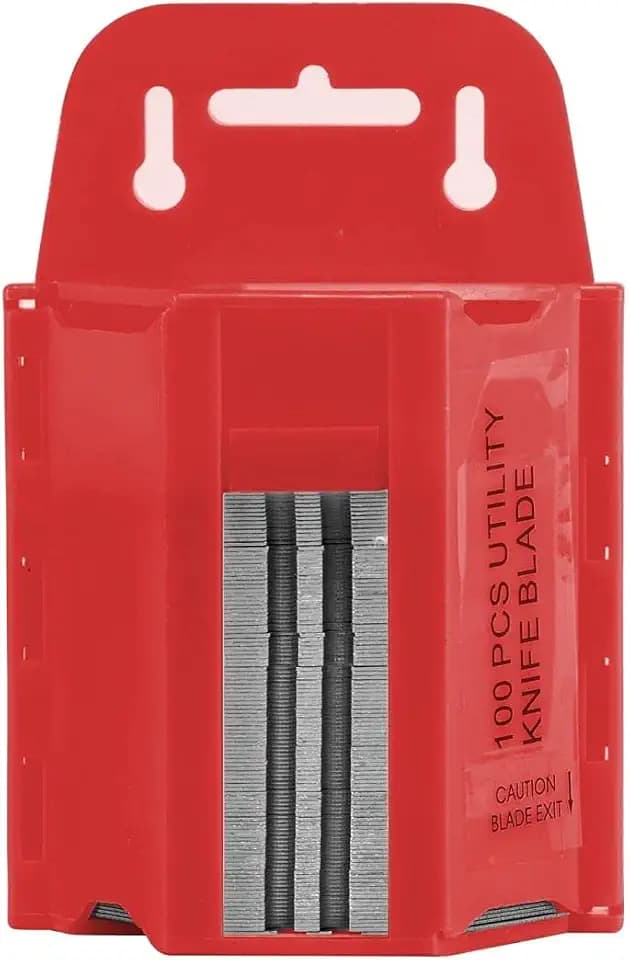 Zeluga 19-138 100 Pc. SK2 Steel Utility Hook Blade with Wall Mountable Dispenser