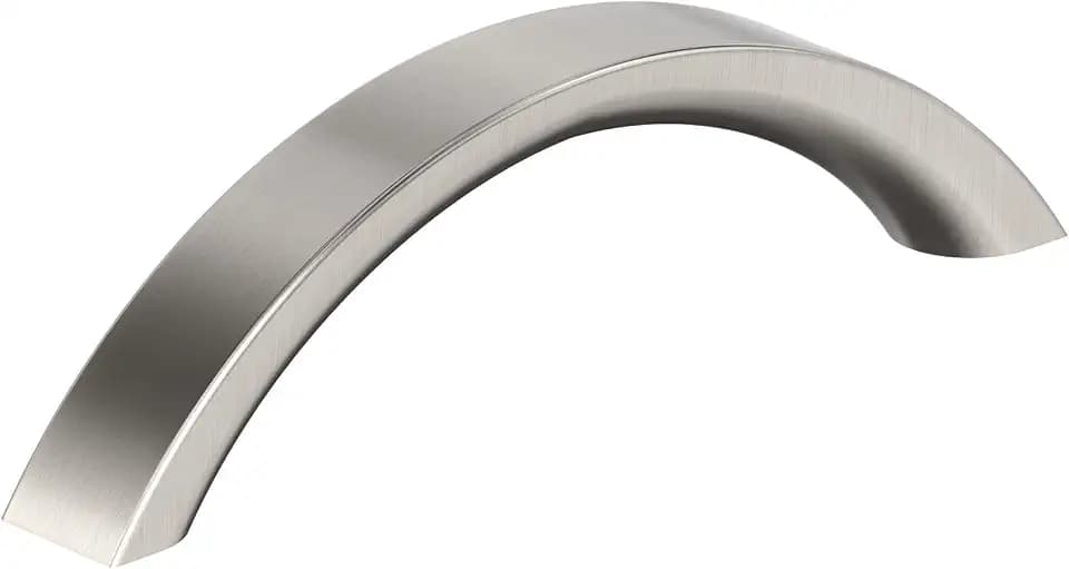 Amerock 10 Pack 3-3/4" Parabolic Satin Nickel Drawer Pull