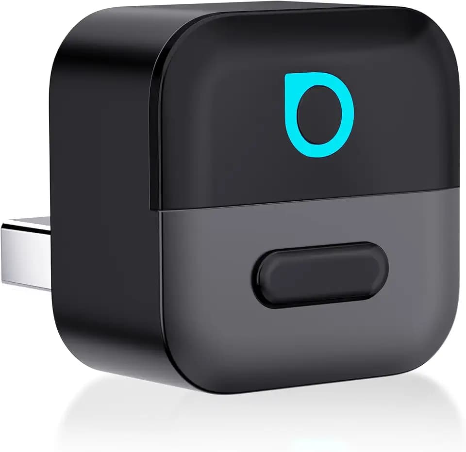 Ottocast Mini Pico, 2026 Neuheit 2-in-1 Wireless CarPlay & Android Auto Adapter mit One-Touch Gerätewechsel, Plug & Play, WiFi 6 & Bluetooth 5.4, Verbindet Sich Automatisch für iPhone & Android