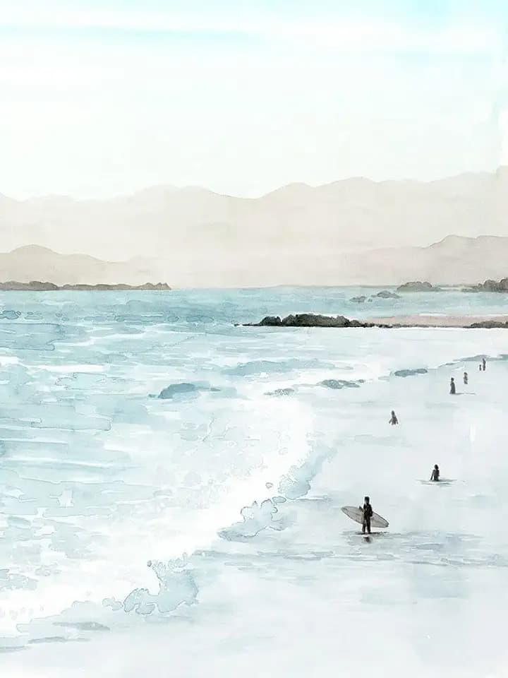 In the Surf II Poster Print - Grace Popp (24 x 36)