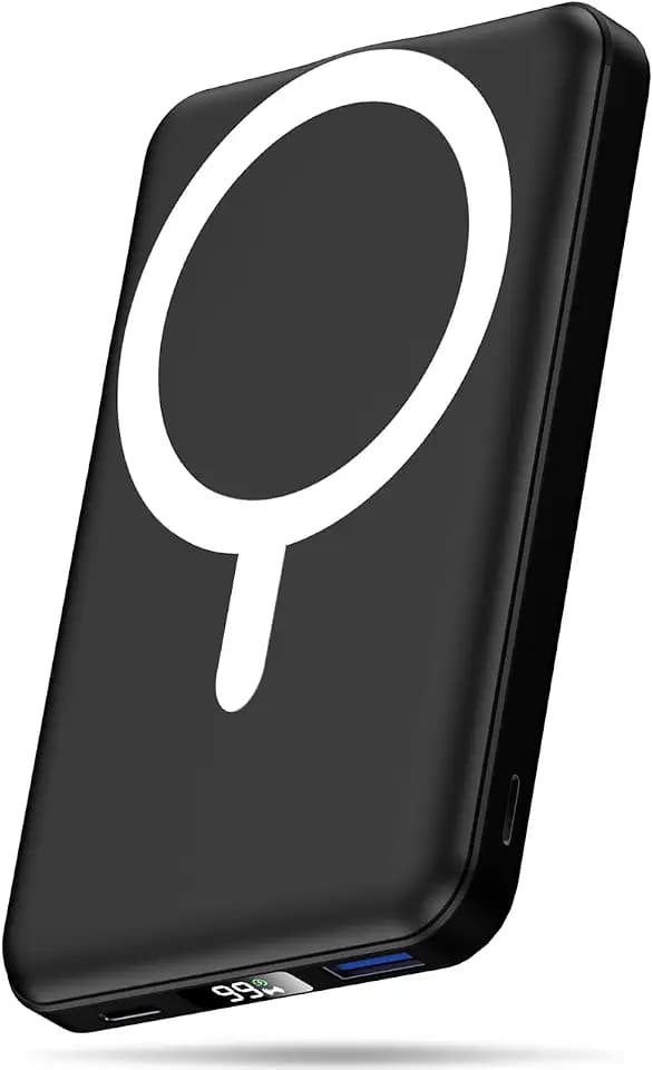 AOGUERBE for MagSafe Wireless Power Bank, Magnetische Powerbank 10000mAh