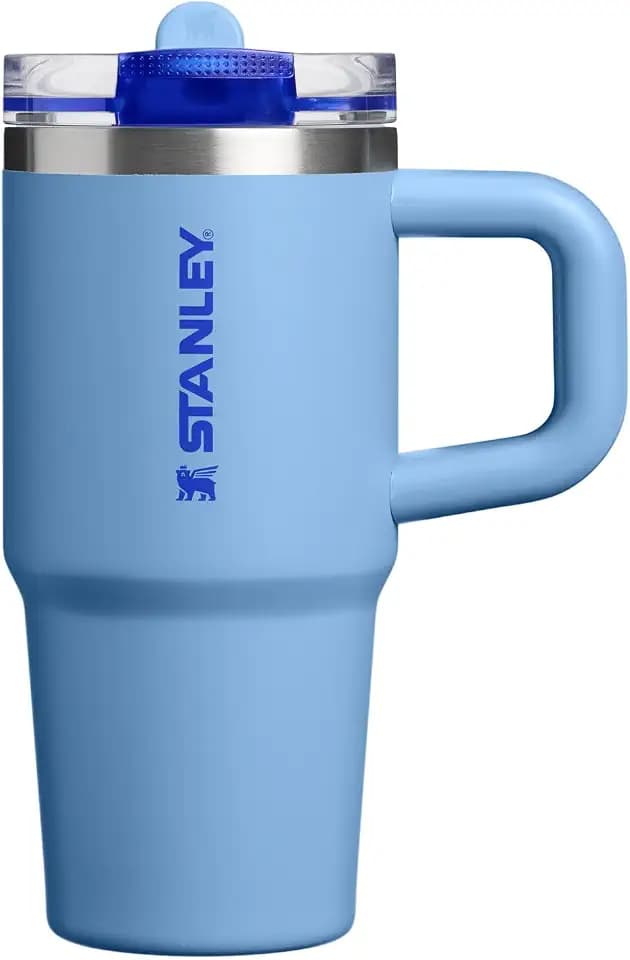 STANLEY Quencher ProTour Flipstraw Tumbler, 14 oz, Blue Sky