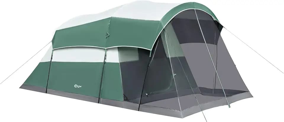 PORTAL 6/8/10 Person Family Camping Tent with Screen Room