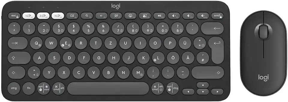Logitech Pebble 2 Combo Tastatur - UK QWERTY
