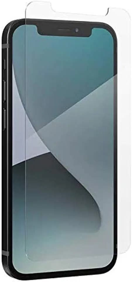 ZAGG InvisibleShield Glass Elite Plus Displayschutzfolie – hergestellt für iPhone 12 Mini – hüllenfreundlicher Bildschirm – Stoß- und Kratzschutz, transparent, 200106645