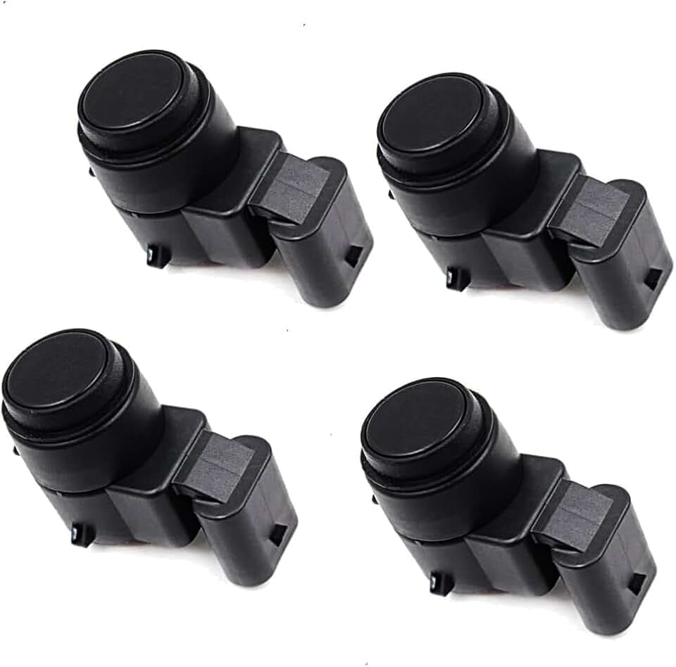 4 Stück PDC Parksensor Parksensor Rückfahrsensor Ersatzteil Rückfahrradar System Kompatibel mit BMW E83 E90 E91 X1 Z4 1 3 Series Mini R55 R56 R57 66209196705 66206934308
