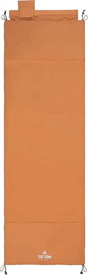 Teton Outfitter L Sleeping Pad for Cot, Extra Thick Comfortable Camping Mattress for Adults, Portable Roll-Up Camp Pad, Durable Foam Cushioning