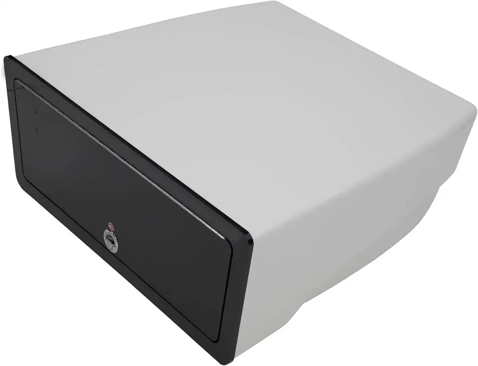Taylor Made Electronics Box (27" W x 26" D x 10" T) for T-Top Boats, Watertight Plexiglass Door Panel, Stainless-Steel Lock, Corrosion-Resistant Hardware, Protects Valuables