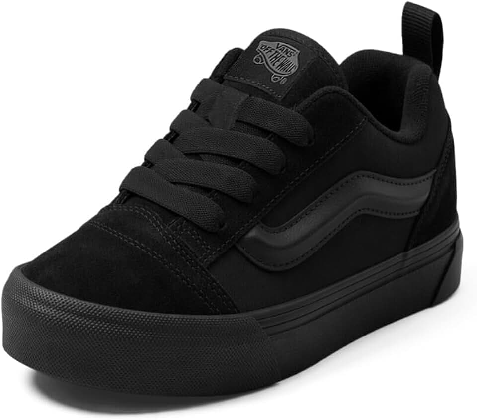 Vans Kids' Knu Skool Shoe - '90s Retro Puffy Fashion Sneakers for Boys & Girls