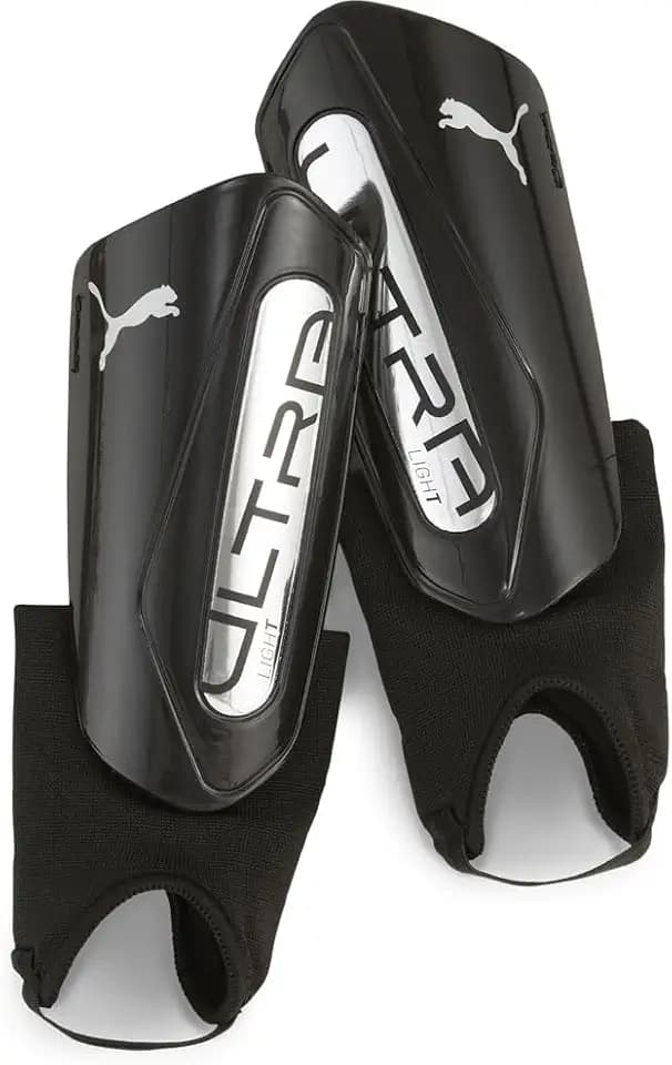 PUMA Mens Ultra Light Ankle Shinguards Soccer Cleats