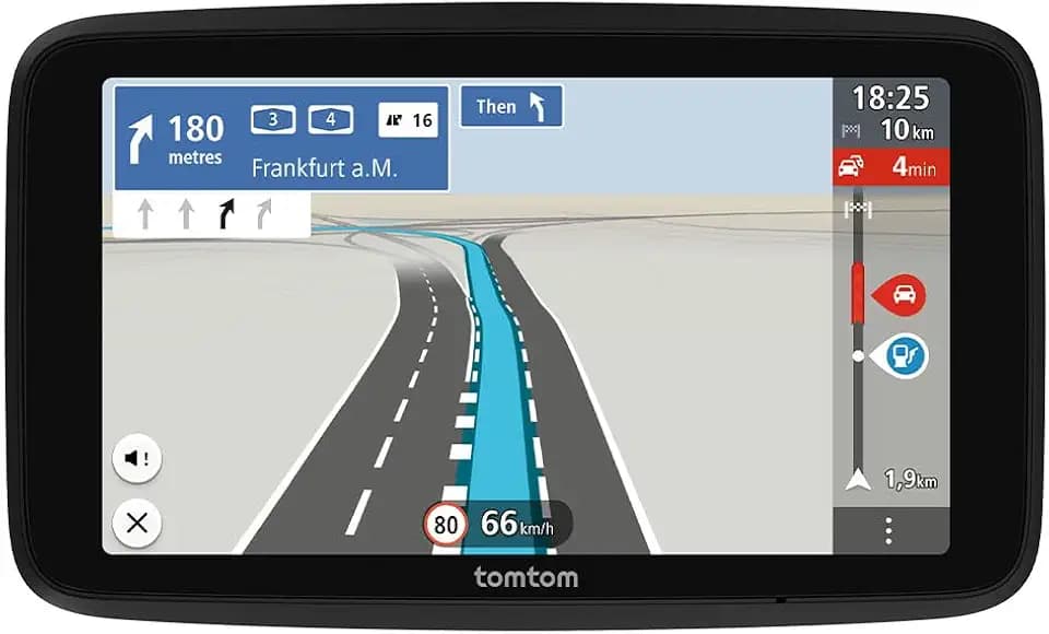 TomTom Pkw-Navi GO Classic 2nd (6 Zoll, Stauvermeidung Dank TomTom Traffic, Karten-Updates Europa inklusive, Updates über WiFi, dynamischer Fahrspurassistent, integrierte, umkehrbare Halterung)
