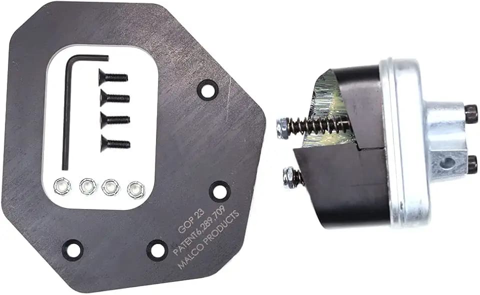 Malco GOP23UK 2 x 3 in. Standard Rectangular Gutter Punch Hole Upgrade Kit