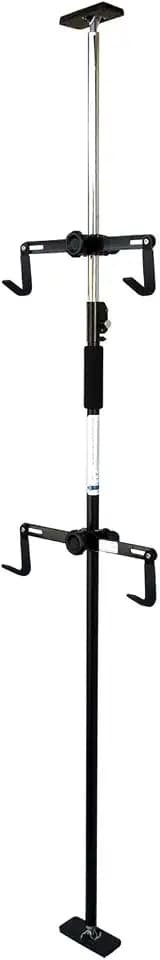 Swagman Hang It Bike Storage System Floor-to-Ceiling Tension Mounted Rack for Indoor Bike Storage and Organization