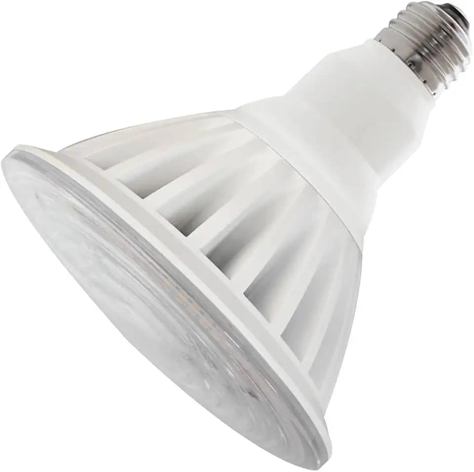 Feit Electric PAR38 LED Light Bulb, 325W Equivalent, Outdoor Flood Light Bulb, Non Dimmable, 13 Year Life, 5000 Lumens, 5000k Daylight, E26 Base, Damp Rated, High Lumen, PAR38/5000/5K/LED