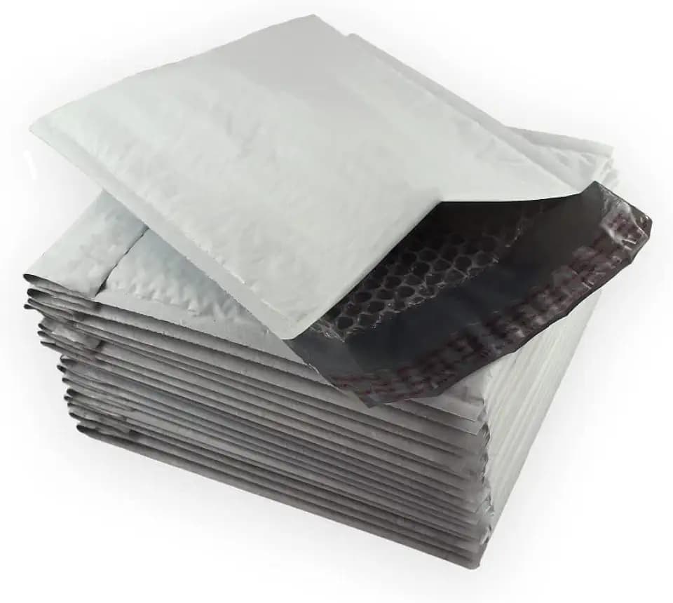 25 EcoSwift Size #DVD 7.5 x 10 Poly Bubble Mailers Self Sealing Bulk Padded Shipping Supplies Packaging Envelopes Bags DVD 7.5 by 10 inches