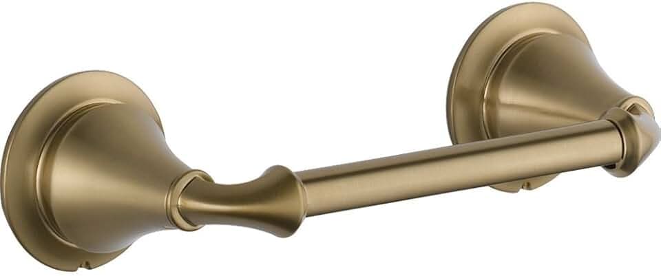 Delta Pivoting Toilet Paper Holder | Champagne Bronze | Wall Mount | Linden Bathroom Accessories