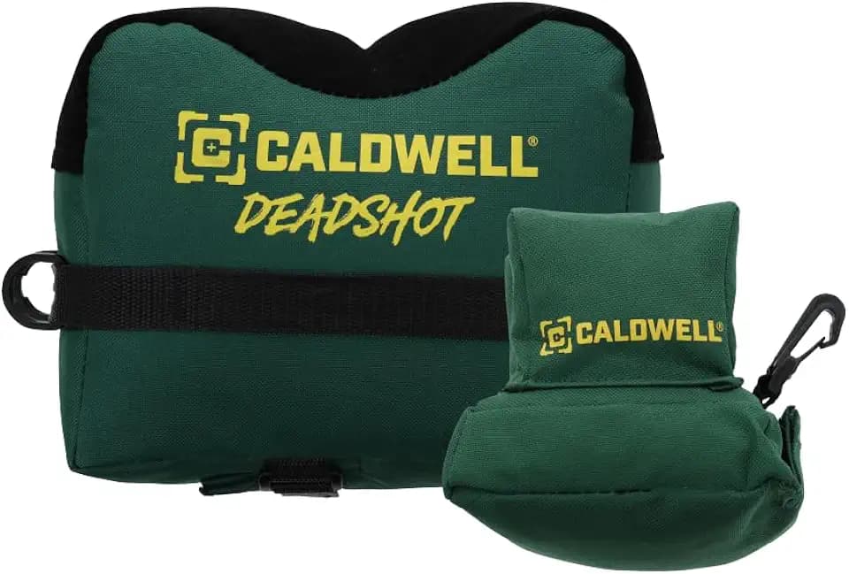 Caldwell Deadshot Shooting Rest with Front and Rear Rests, Water Resistant, for Range, Shooting, and Hunting