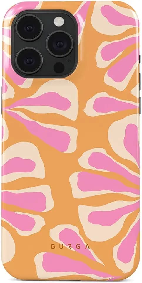 BURGA Unisex Phone Case for iPhone 15 Pro Max, Dual-Layer Protective Cover