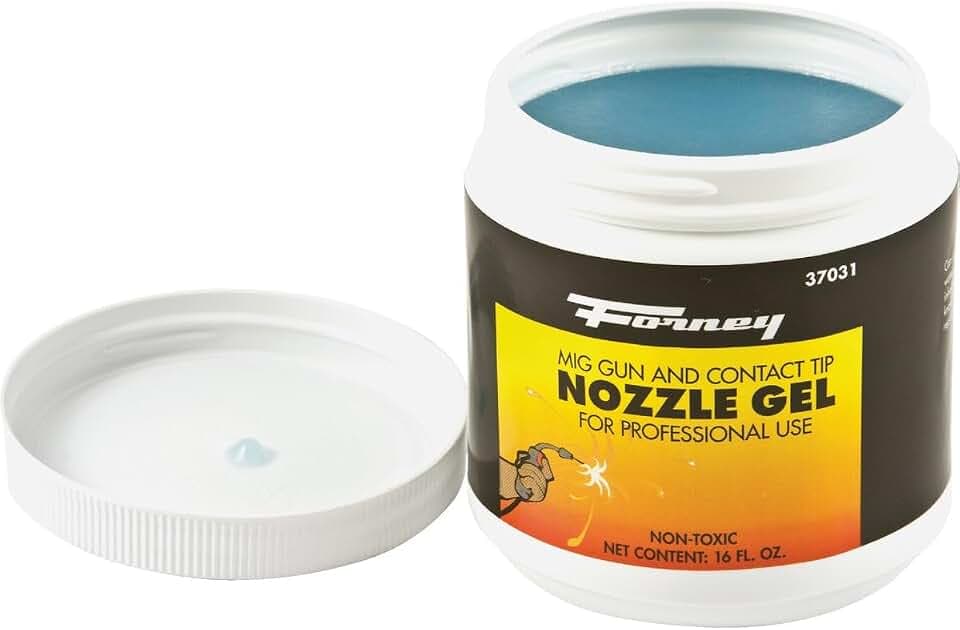 Forney 37031 Nozzle Gel For Mig Welding, 16-Ounce , White