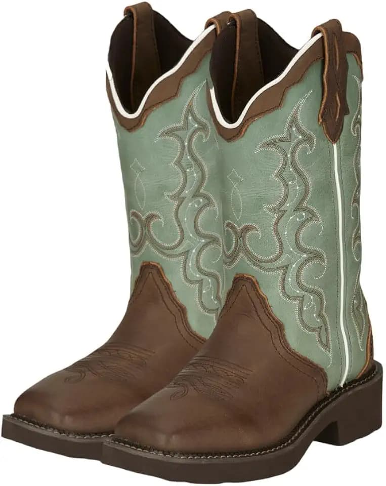 Justin Raya 12" Women's Western Boot - Gypsy Collection - Square Toe, J-Flex Comfort